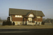 111 MAIN AVE (ST), a Prairie School library, built in Kaukauna, Wisconsin in 1905.