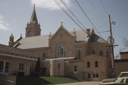 309 DESNOYER ST, a Late Gothic Revival house of worship, built in Kaukauna, Wisconsin in 1914.