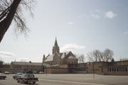 309 DESNOYER ST, a Late Gothic Revival house of worship, built in Kaukauna, Wisconsin in 1914.