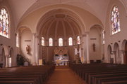 309 DESNOYER ST, a Late Gothic Revival church, built in Kaukauna, Wisconsin in 1914.