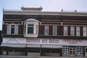 124-128 E 3RD ST, a Italianate retail building, built in Kaukauna, Wisconsin in 1901.