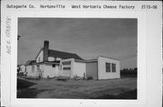 4 MI. W OF HORTONVILLE ON COUNTY HIGHWAY TT 4 MI. W OF HORTONVILLE ON COUNTY HIGHWAY TT, a Astylistic Utilitarian Building dairy processing facility, built in Hortonia, Wisconsin in 1895.