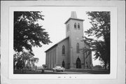COUNTY HIGHWAY KK, N SIDE, 1/4 MI. W OF COUNTY HIGHWAY N, a Early Gothic Revival church, built in Buchanan, Wisconsin in 1874.