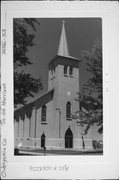 COUNTY HIGHWAY KK, N SIDE, 1/4 MI. W OF COUNTY HIGHWAY N, a Early Gothic Revival church, built in Buchanan, Wisconsin in 1874.