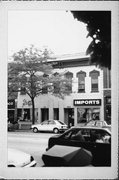 109 E COLLEGE AVE, a Italianate large retail building, built in Appleton, Wisconsin in 1890.