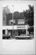 231 E COLLEGE AVE, a Commercial Vernacular small retail building, built in Appleton, Wisconsin in 1881.