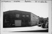 101 W EDISON AVE, a Astylistic Utilitarian Building industrial bldg/manufacturing facility, built in Appleton, Wisconsin in 1898.