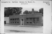 114 N OUTAGAMIE ST, a Commercial Vernacular garage, built in Appleton, Wisconsin in 1929.