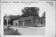 114 N OUTAGAMIE ST, a Commercial Vernacular garage, built in Appleton, Wisconsin in 1929.