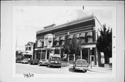 124-128 E 3RD ST, a Italianate retail building, built in Kaukauna, Wisconsin in 1901.