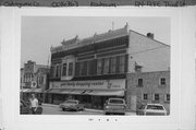 124-128 E 3RD ST, a Italianate retail building, built in Kaukauna, Wisconsin in 1901.