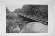 GB&W RR TRACKS OVER EMBARRASS RIVER, .2 M E OF COUNTY LINE, .5 MI S OF STATE 54, a NA (unknown or not a building) steel beam or plate girder bridge, built in New London, Wisconsin in 1915.