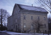 252 GREEN BAY RD, a Greek Revival mill, built in Cedarburg, Wisconsin in 1853.