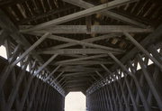 COVERED BRIDGE RD, 1 MI N OF INTERS OF STATE HIGHWAY 60 AND STATE HIGHWAY 143, a Other Vernacular wood bridge, built in Cedarburg, Wisconsin in 1876.