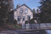 N67 W5540 COLUMBIA RD, a Greek Revival house, built in Cedarburg, Wisconsin in 1865.