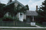 N67 W5540 COLUMBIA RD, a Greek Revival house, built in Cedarburg, Wisconsin in 1865.