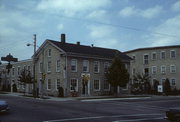 N70 W6340 BRIDGE ST, a Greek Revival small office building, built in Cedarburg, Wisconsin in 1864.