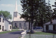 N45 W6105 HAMILTON RD, a Romanesque Revival church, built in Cedarburg, Wisconsin in 1870.