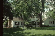 12116 N WAUWATOSA RD, a Greek Revival house, built in Mequon, Wisconsin in 1855.