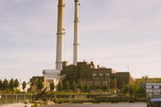 CA.146-150 S WISCONSIN ST, a Art Deco public utility/power plant/sewage/water, built in Port Washington, Wisconsin in 1935.