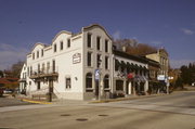 317 N FRANKLIN ST, a Italianate retail building, built in Port Washington, Wisconsin in 1851.