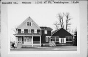 10352 N PORT WASHINGTON, a Front Gabled house, built in Mequon, Wisconsin in 1890.