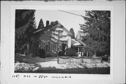 N67 W5540 COLUMBIA RD, a Greek Revival house, built in Cedarburg, Wisconsin in 1865.