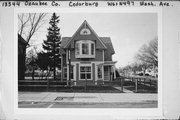 W61 N497 WASHINGTON AVE, a Queen Anne house, built in Cedarburg, Wisconsin in 1885.