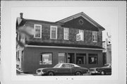 W61 N521 WASHINGTON AVE, a Greek Revival retail building, built in Cedarburg, Wisconsin in 1871.