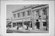 W62 N572-78 WASHINGTON AVE, a Chicago Commercial Style automobile showroom, built in Cedarburg, Wisconsin in 1915.