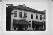 W62 N601 WASHINGTON AVE, a Italianate retail building, built in Cedarburg, Wisconsin in 1875.