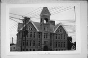 W63 N643 WASHINGTON AVE, a Romanesque Revival elementary, middle, jr.high, or high, built in Cedarburg, Wisconsin in 1894.