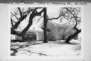 13615 N CEDARBURG RD, a Greek Revival house, built in Mequon, Wisconsin in 1848.