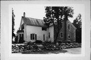 8519 W DONGES BAY RD, a Greek Revival house, built in Mequon, Wisconsin in 1860.