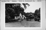 3330 W FREISTADT RD, a Side Gabled house, built in Mequon, Wisconsin in 1871.