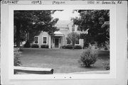 11011 N GRANVILLE RD, a Greek Revival house, built in Mequon, Wisconsin in 1853.