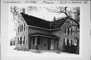 1628 W HIGHLAND RD, a Cross Gabled house, built in Mequon, Wisconsin in 1884.