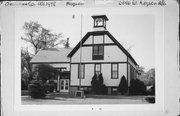 6006 W MEQUON RD, a Queen Anne school-one to six room, built in Mequon, Wisconsin in 1892.