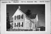 707 W PIONEER RD, a Gabled Ell house, built in Mequon, Wisconsin in 1870.