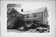 13332 N PORT WASHINGTON RD, a Gabled Ell house, built in Mequon, Wisconsin in 1872.