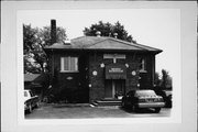 12740 N River Rd, a Craftsman one to six room school, built in Mequon, Wisconsin in 1930.