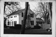 12116 N WAUWATOSA RD, a Greek Revival house, built in Mequon, Wisconsin in 1855.