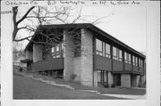 316 W GRAND AVE, a Usonian library, built in Port Washington, Wisconsin in 1961.