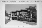 316 W GRAND AVE, a Usonian library, built in Port Washington, Wisconsin in 1961.