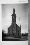 430 N Johnson St, a Early Gothic Revival church, built in Port Washington, Wisconsin in 1884.