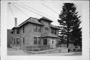 430 N JOHNSON ST, a American Foursquare monastery, convent, religious retreat, built in Port Washington, Wisconsin in 1911.