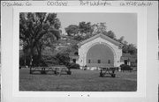 CA.442 N LAKE ST CA.442 N LAKE ST, a Colonial Revival/Georgian Revival bandstand/bandshell, built in Port Washington, Wisconsin in 1934.