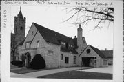 203 N WISCONSIN ST (104 W MAIN ST), a English Revival Styles funeral home, built in Port Washington, Wisconsin in 1941.