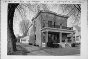 637-639 N WISCONSIN ST, a Queen Anne house, built in Port Washington, Wisconsin in 1914.