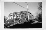 Green Bay Rd ove Milwaukee River, a NA (unknown or not a building) overhead truss bridge, built in Saukville, Wisconsin in 1928.